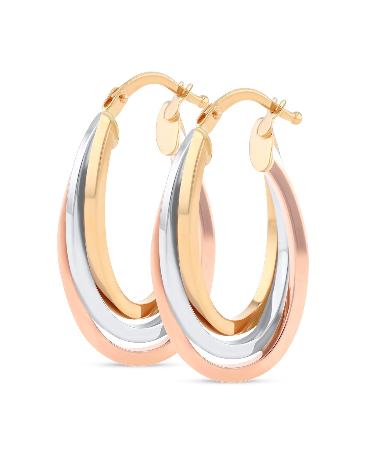 Arracadas de oro florentino 14K de Joyerías BIZZARRO