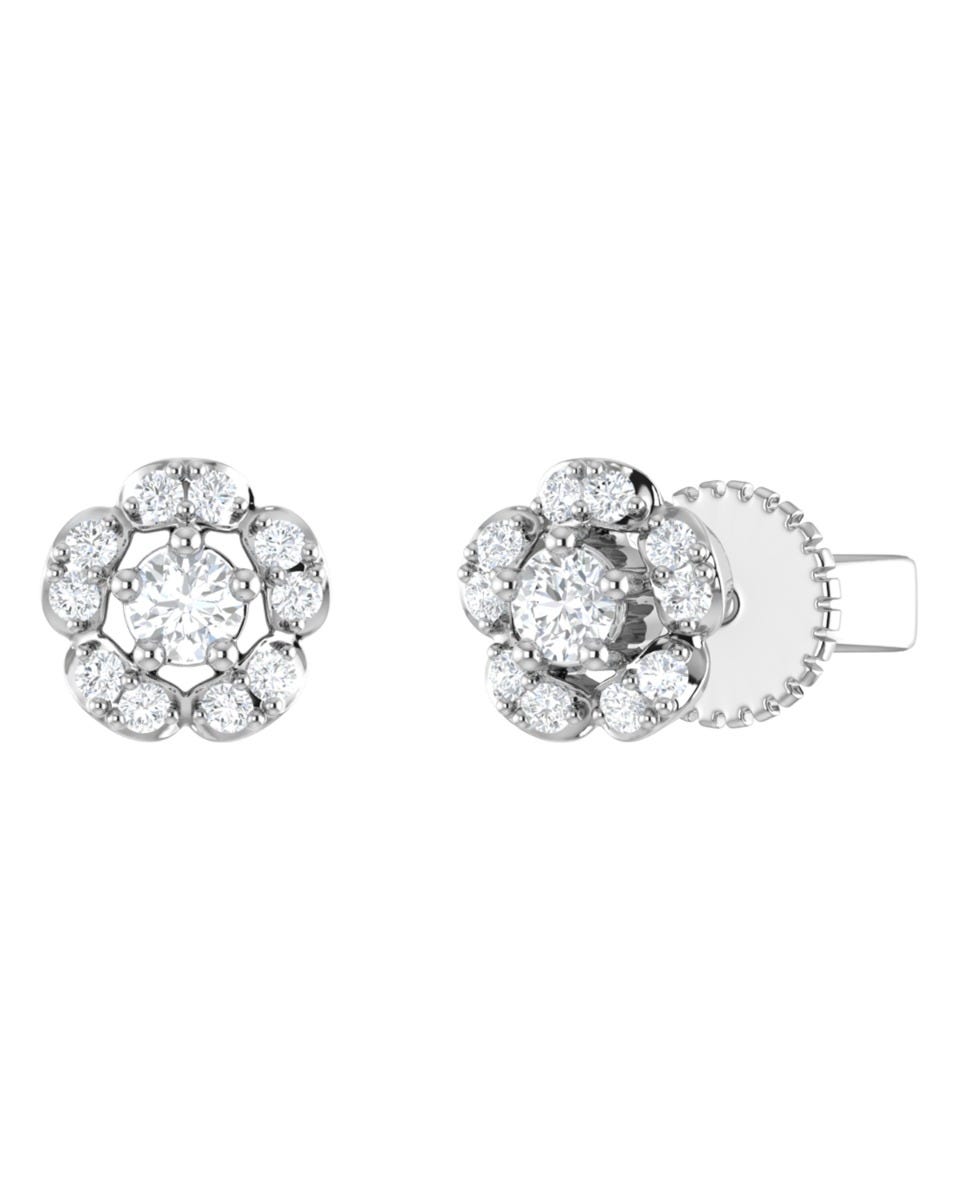 SURAJ-6-A BROQUELES DE ORO BLANCO 14K CON 16PTS DE DIAMANTE (SI3) (I1)
