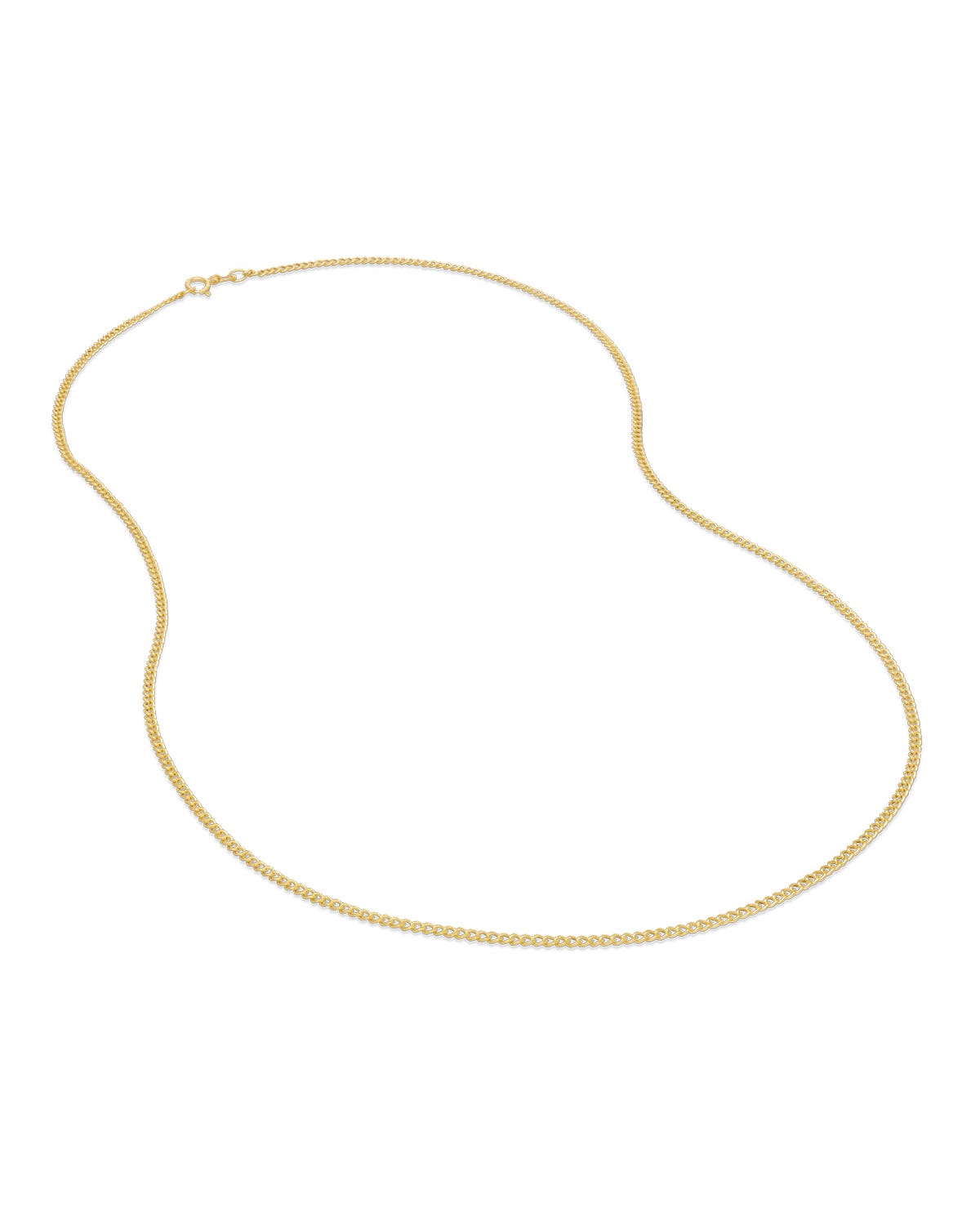 Cadena de Oro Amarillo 14K 45cm 1.9mm 1X1