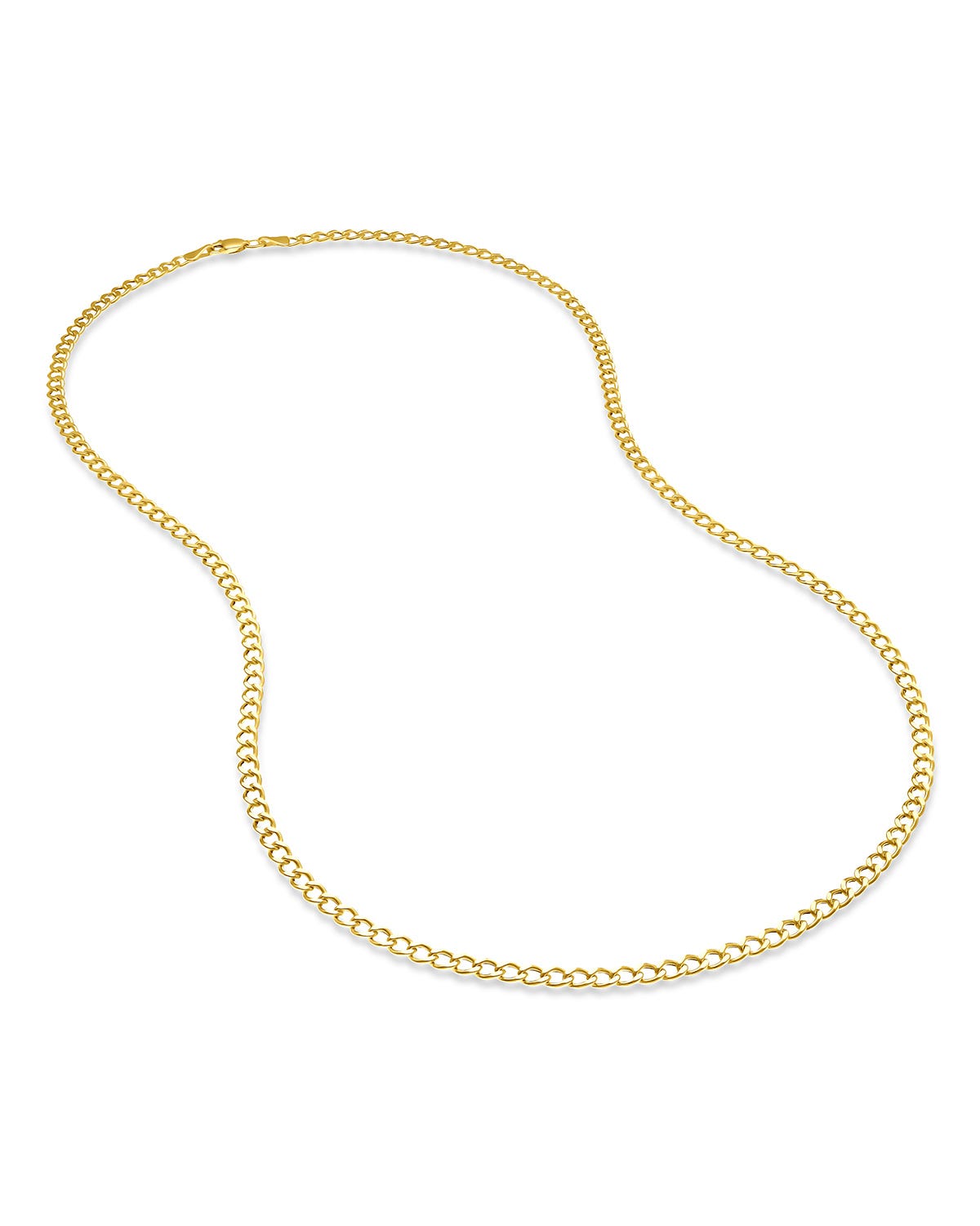 Cadena Oro Amarillo 14K 50cm 3.05mm 1x1