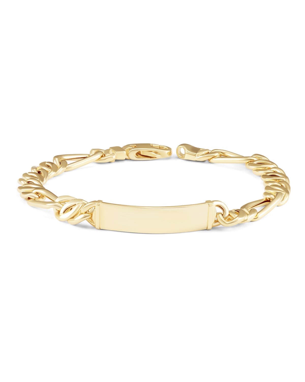 ESCLAVA ORO AMARILLO 14K 16.5CM 6MM