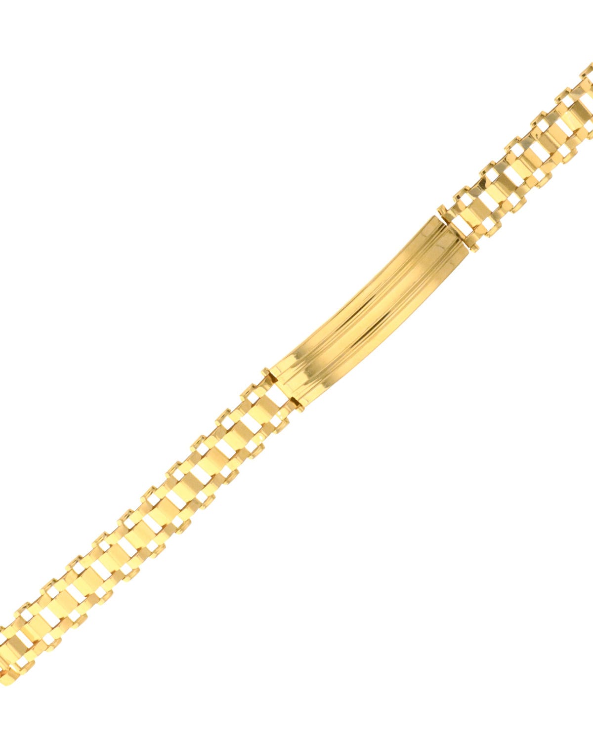 Esclava de oro amarillo de 14k