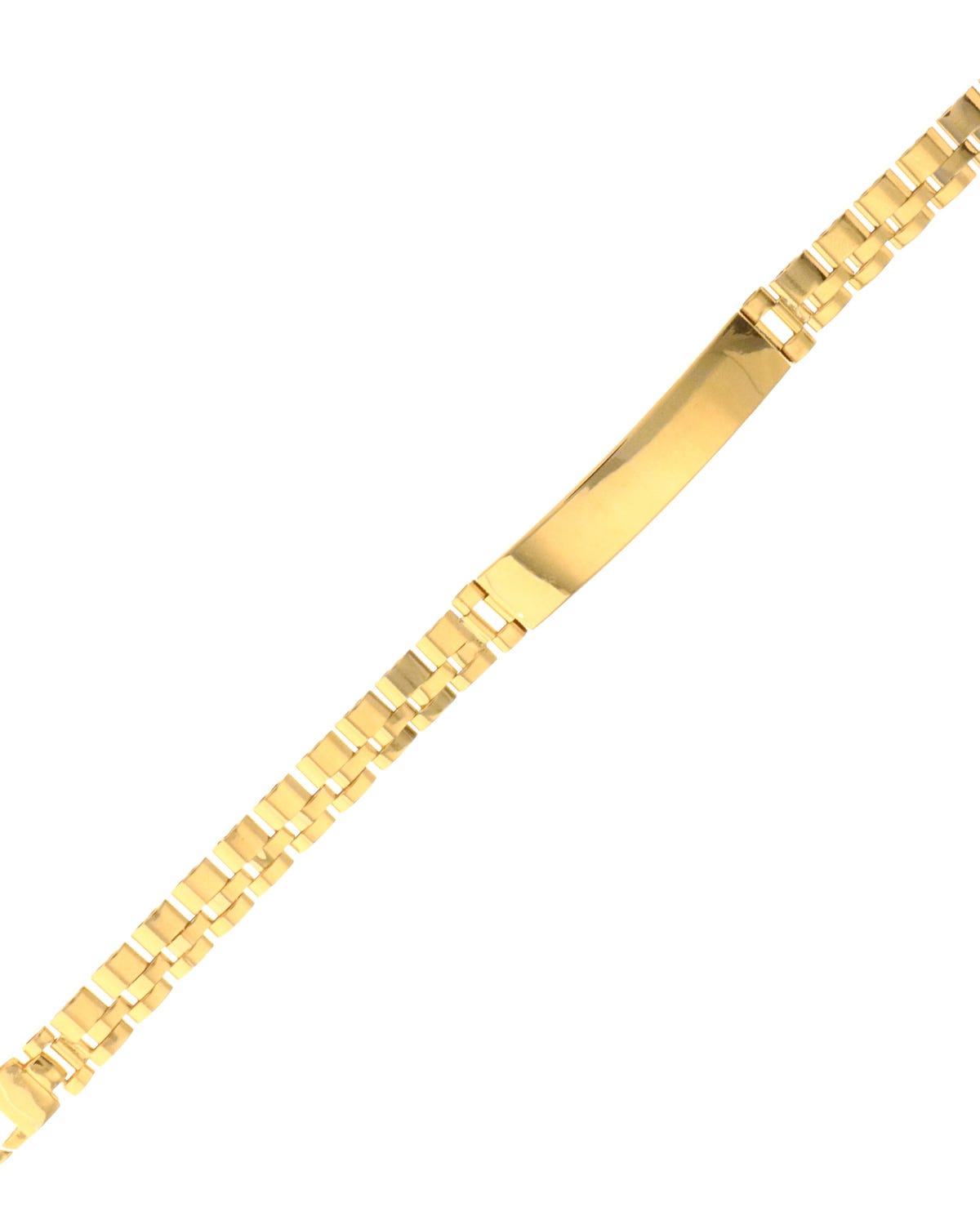 Esclava de oro amarillo de 14k