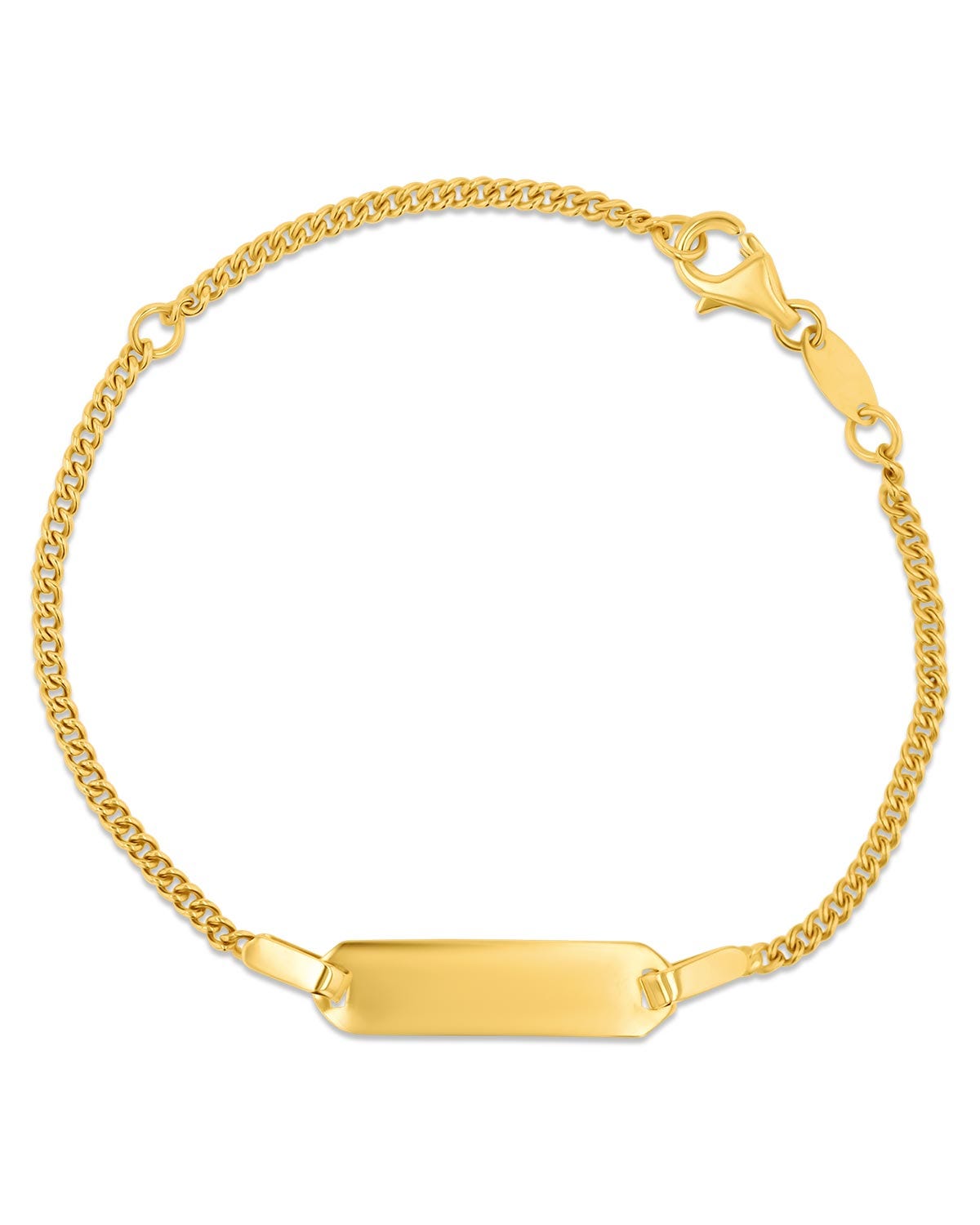 Esclava de oro amarillo 14K