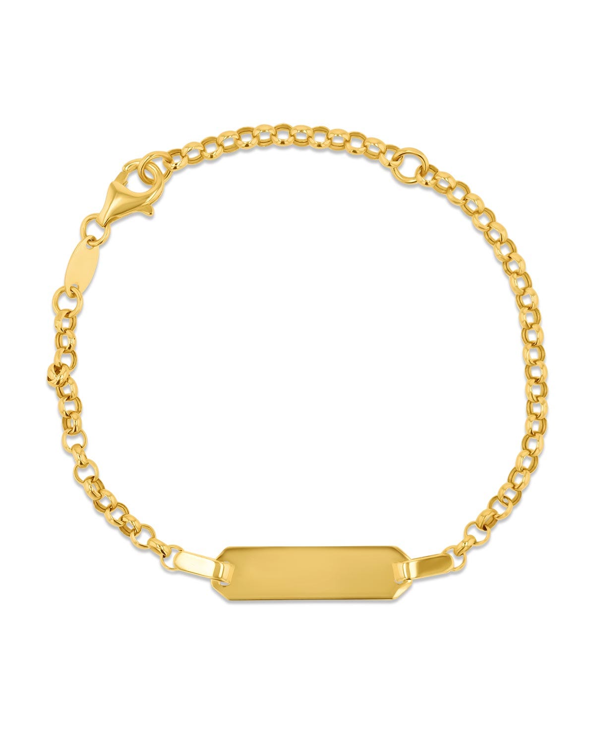 Esclava de oro amarillo 14K