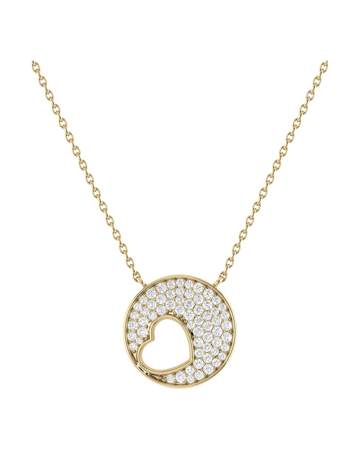 SURAJ-311-G Gargantilla Oro Amarillo 14K con 23pts de Diamante