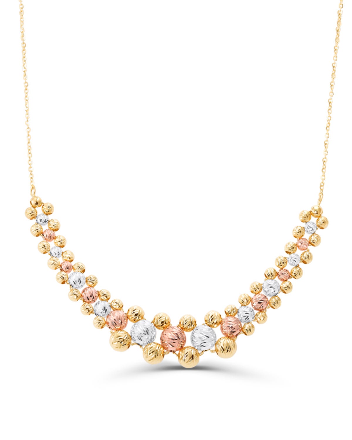 Gargantilla de Oro Florentino 14K (42 cm) + (Ext 3 cm)