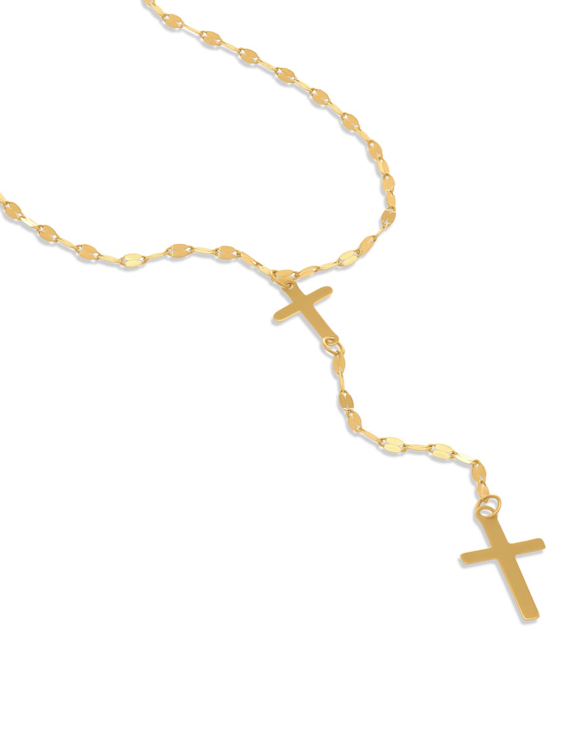Imagen que muestre la gargantilla con múltiples cruces