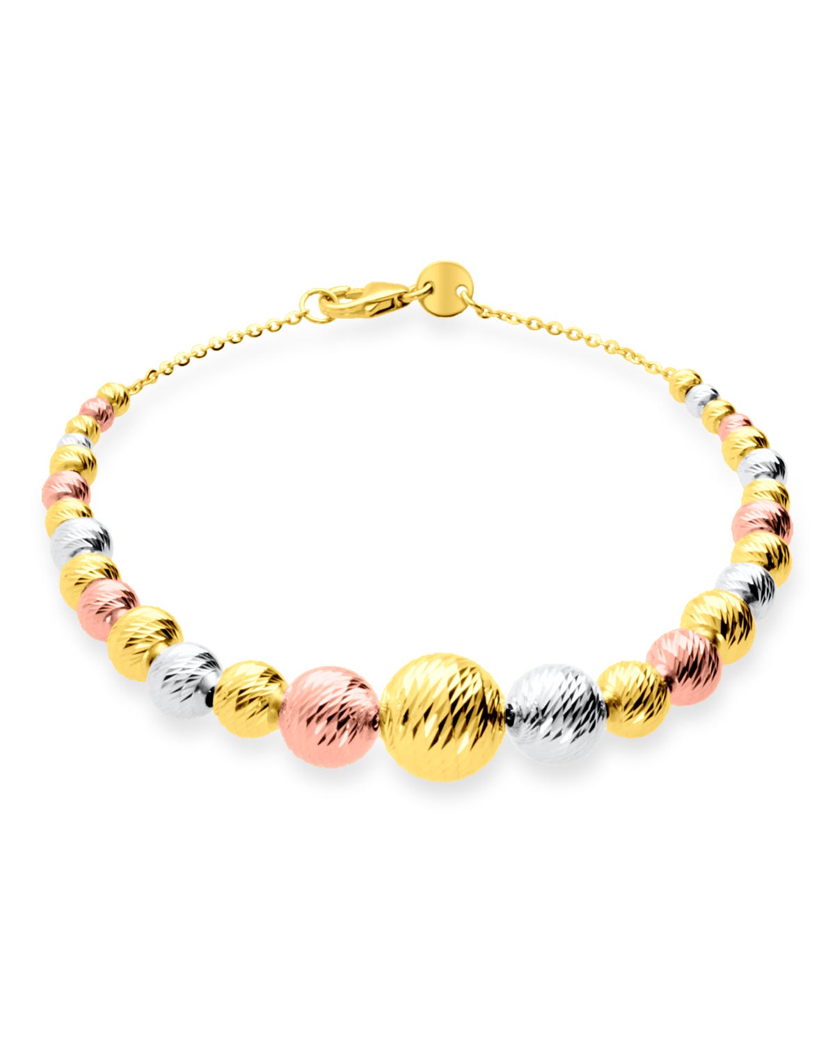 Sumérgete en la elegancia y la artesanía única de nuestra pulsera de oro florentino 14K. Cada detalle de esta joya de BIZZARRO ha sido cuidadosamente elaborado por expertos 