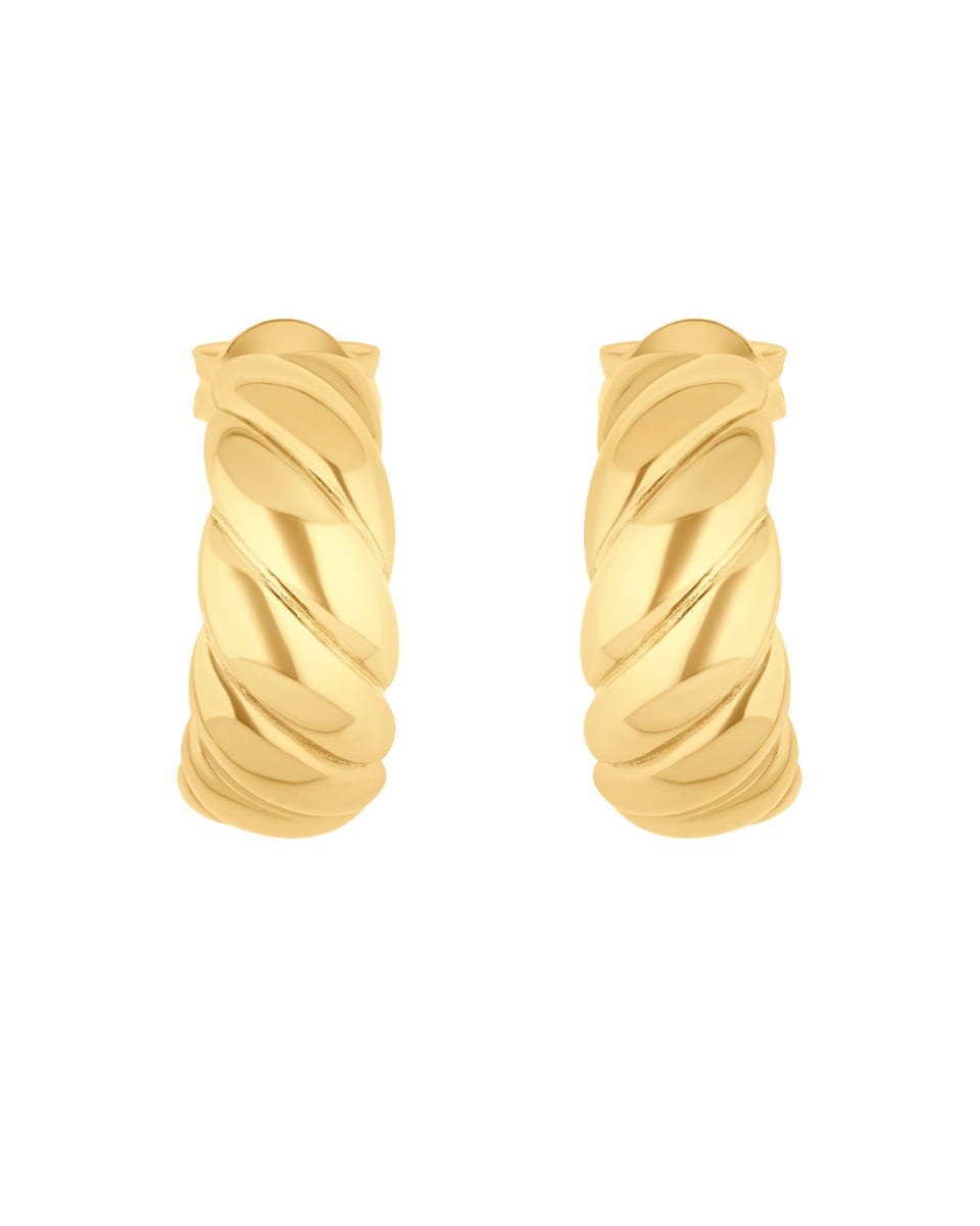 aretes de oro 14k