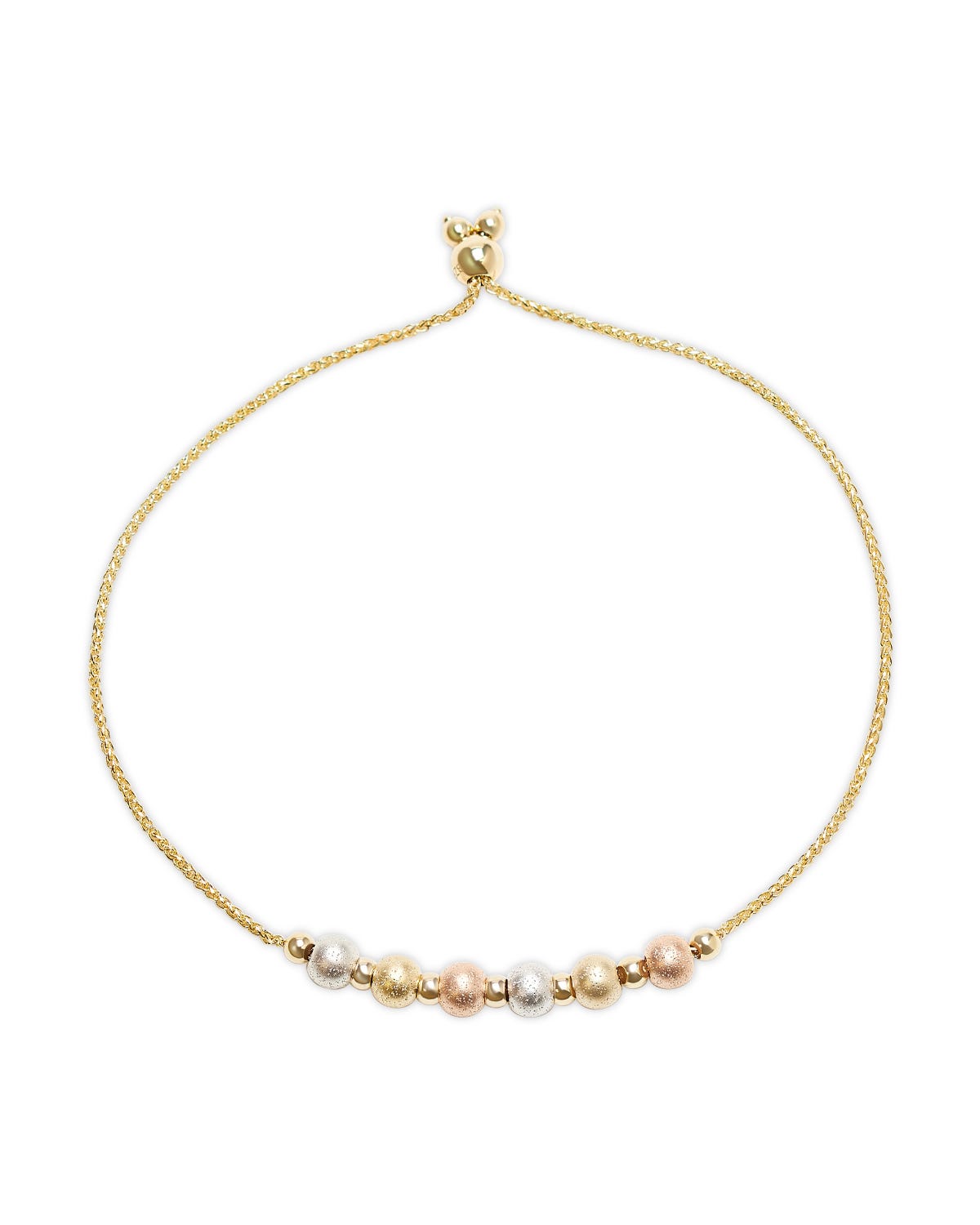 Pulsera de Oro Florentino 14K Joyerías BIZZARRO