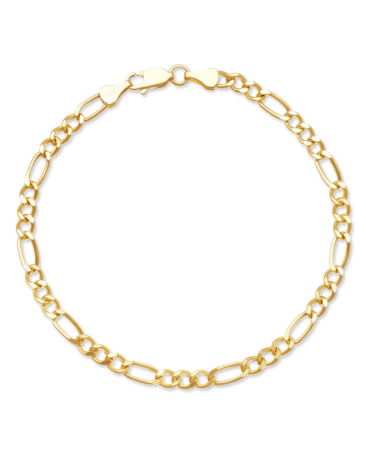 Pulsera de oro amarillo 14K BIZZARRO: Un toque de presencia y sofisticación