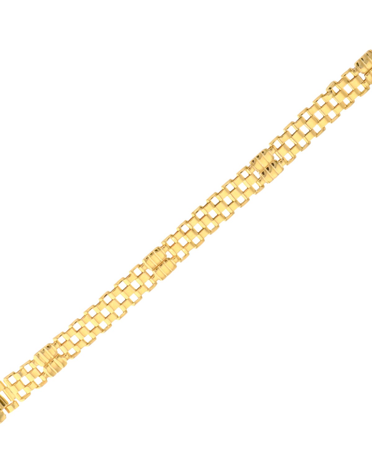 Pulsera de oro amarillo de 14k
