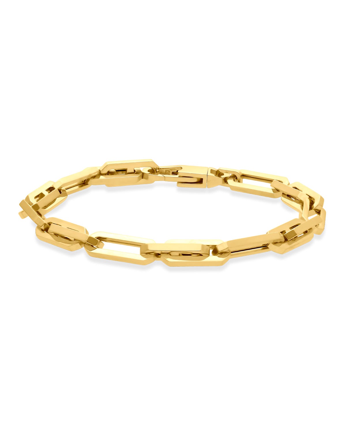 SF-217P-14K Pulsera de Oro Amarillo 14K (21 cm aprox)