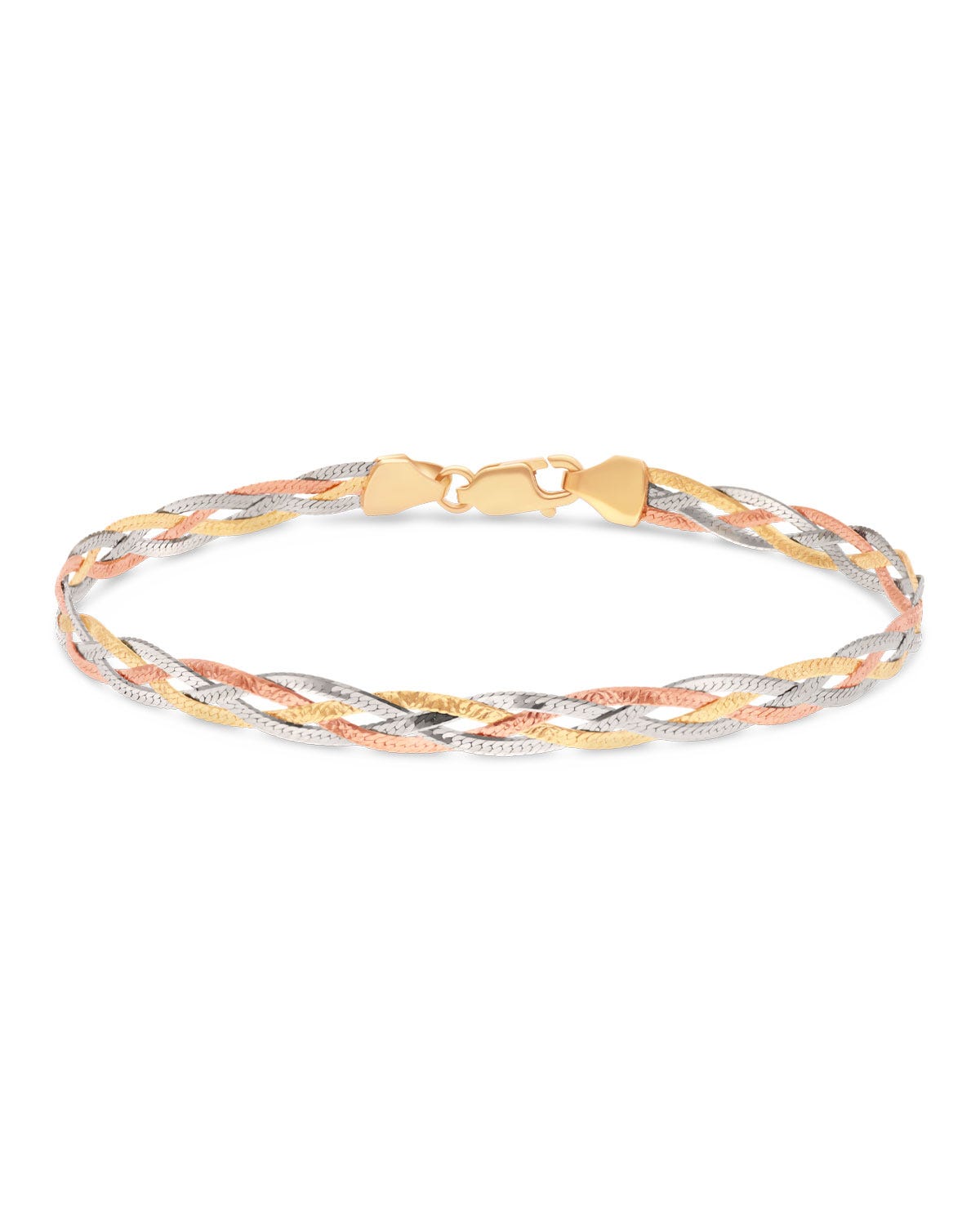 KAR-61-C2 PULSERA DE ORO FLORENTINO 14K (19 CM) (4 MM)