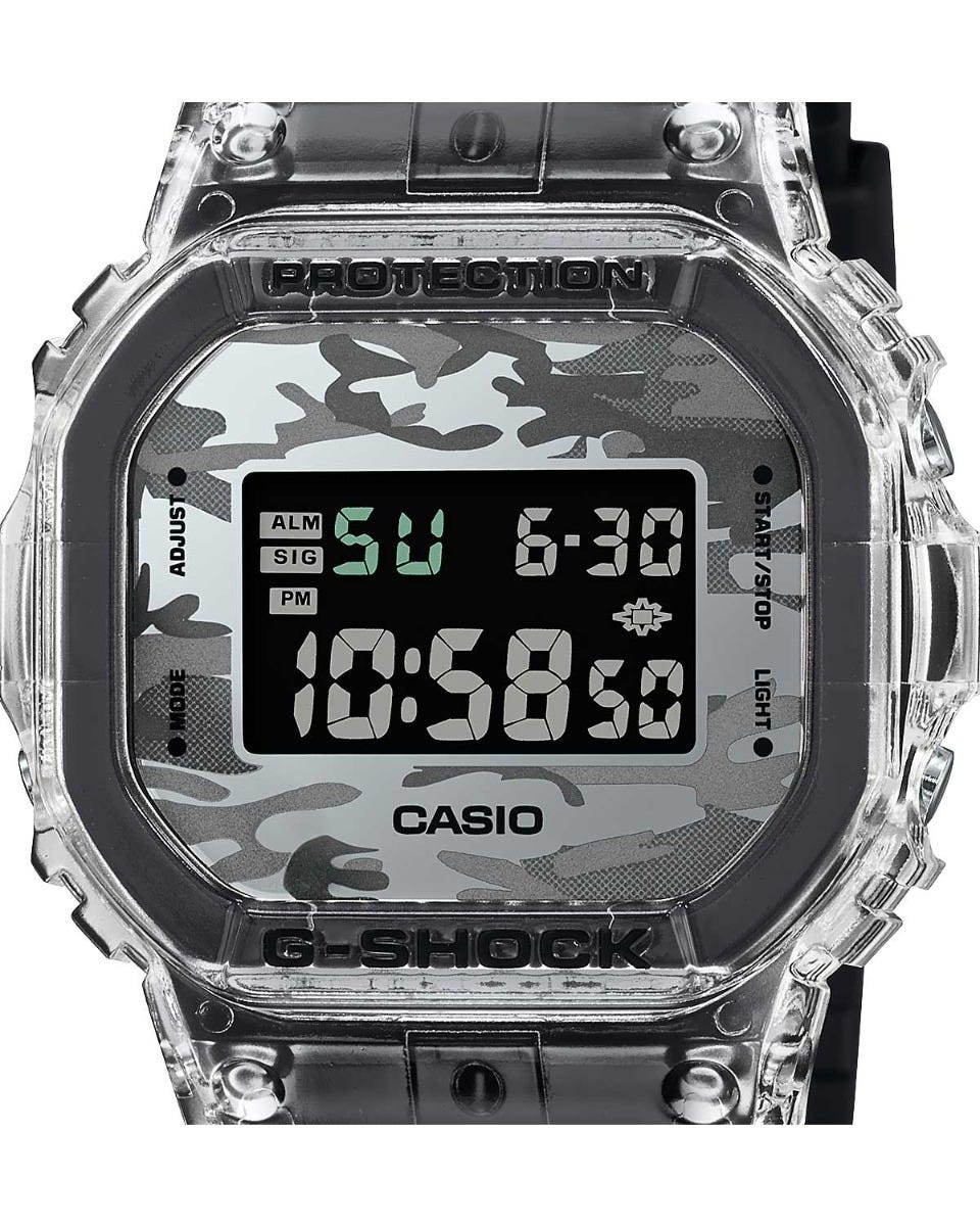 Reloj Casio G-Shock, para caballero, resistencia a impactos, diseño Camuflaje.