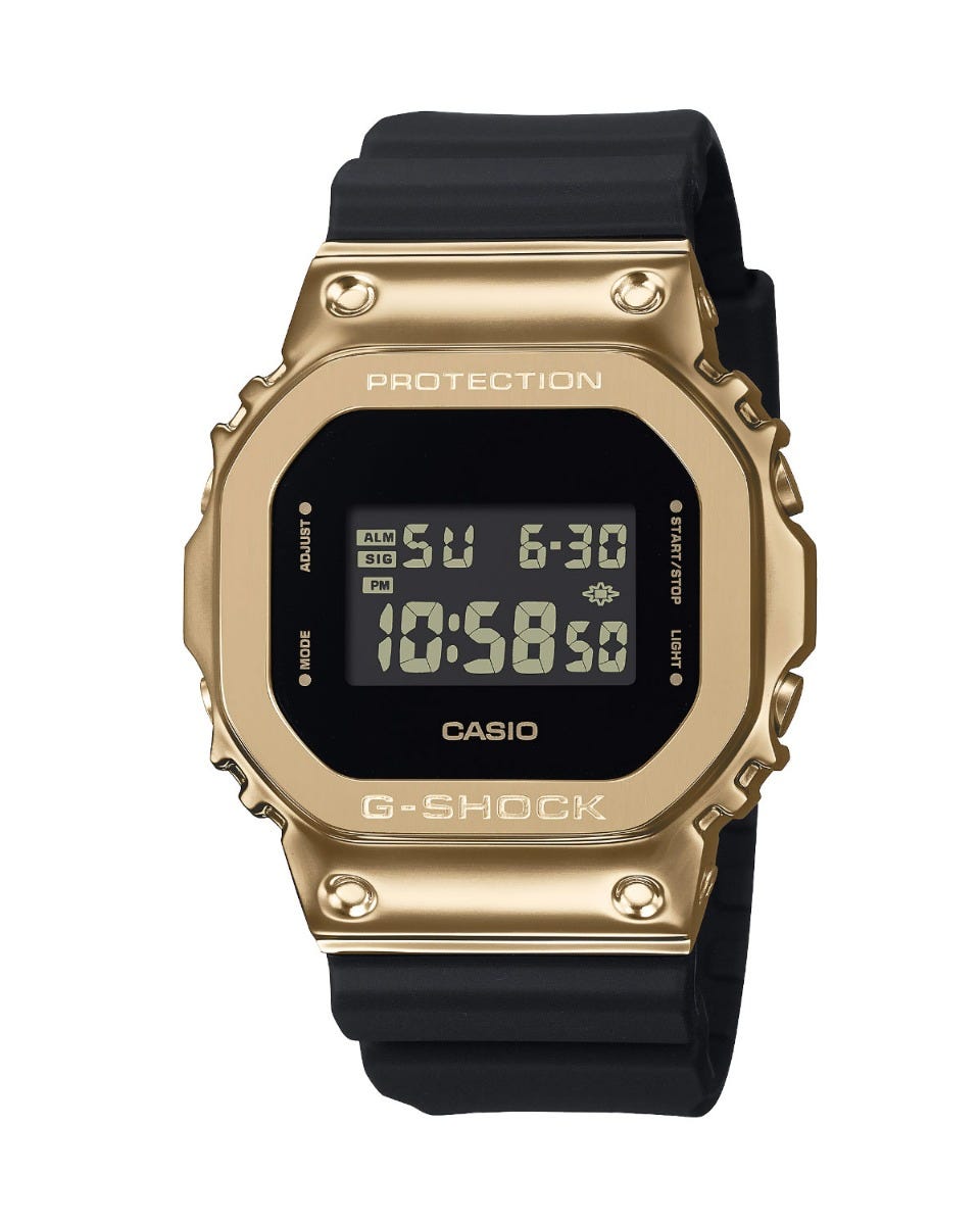 Reloj Digital, resistencia a impactos, alarma multifunción, luz led, cronómetro, hora mundial.