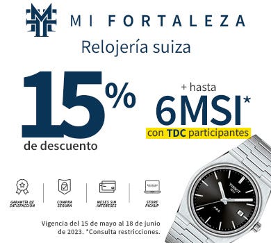 Encuentra la mejor selección de relojería suiza en Joyerías BIZZARRO. Marcas de renombre como Mido, Rado y Tissot disponibles. Diseños exclusivos y calidad excepcional. Descubre más ahora