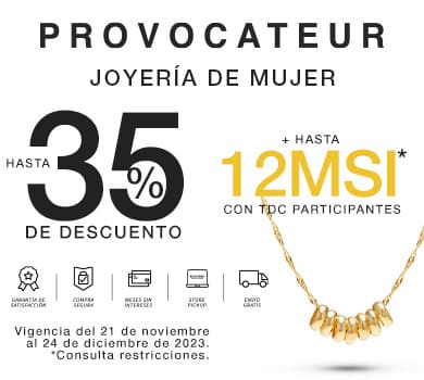 Descubre nuestra colección de joyería con diamantes para mujer en Joyerías BIZZARRO. Diseños elegantes y sofisticados para complementar cualquier atuendo. Encuentra la pieza perfecta para ti o para un regalo especial.