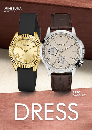 Relojes Dress de Guess en Joyerías BIZZARRO: Elegancia y estilo en cada detalle.