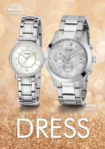 Relojes Dress de Guess en Joyerías BIZZARRO: Elegancia y estilo en cada detalle.