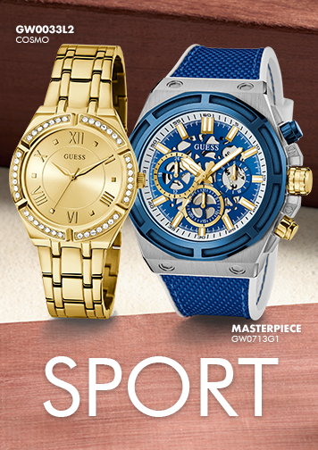 Relojes Sport de Guess en Joyerías BIZZARRO: Estilo y rendimiento en cada momento.
