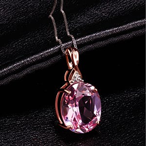 Dije de oro rosa