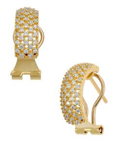 Aretes con zirconias