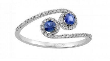 Anillo de zafiro