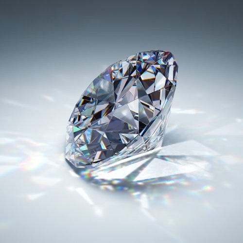 Fuego de un diamante