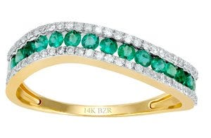 Anillo de esmeraldas