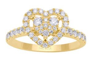Anillo de oro amarillo