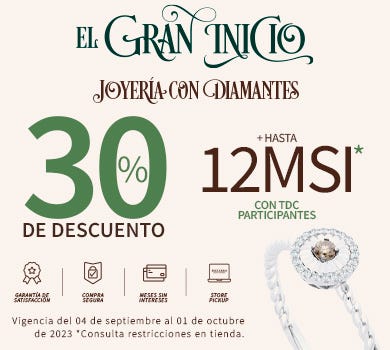 Descubre nuestra colección de joyería con diamantes para mujer en Joyerías BIZZARRO. Diseños elegantes y sofisticados para complementar cualquier atuendo. Encuentra la pieza perfecta para ti o para un regalo especial.