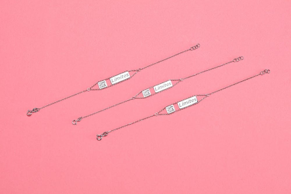 Pulsera sin límites Pulsera para mujeres sin límites