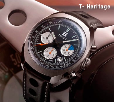 COLECCIÓN TISSOT T-HERITAGE CON 15% DE DESCUENTO MÁS 9 MESES SIN INTERESES