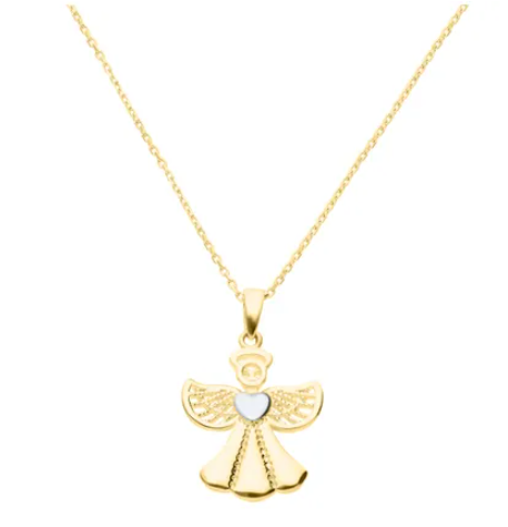 dije de oro y angel