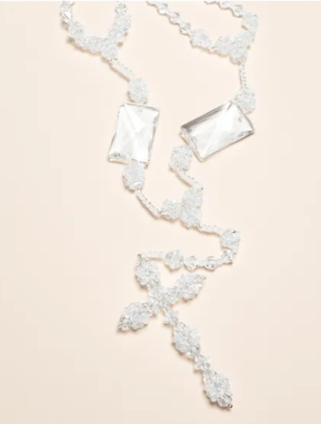 lazo de matimonio de cristal